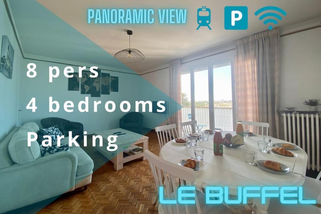 Le Buffel - Appartement 4 Chambres, Parking, Wi-Fi, Tram - 8Pers Montpellier Exterior photo